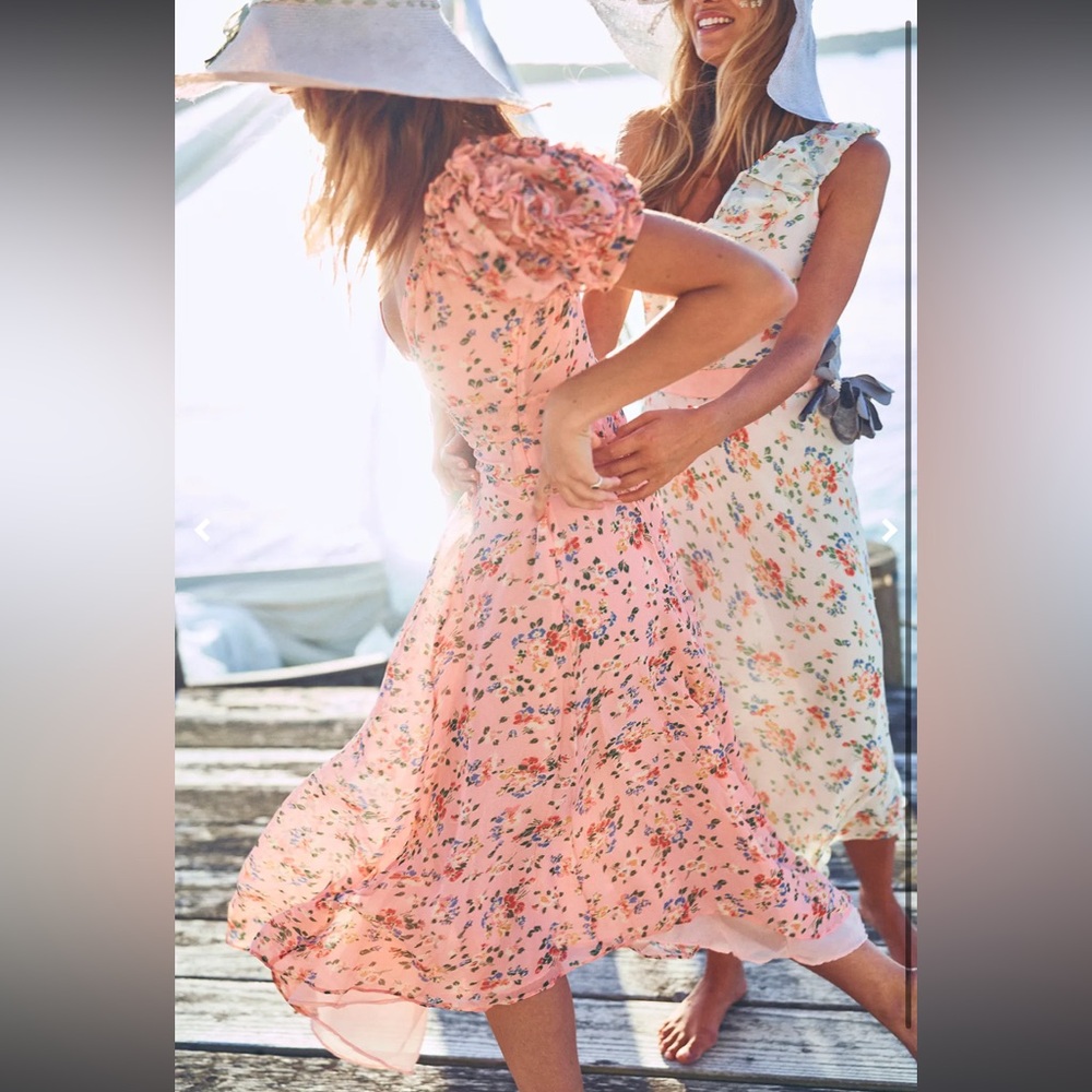 Love Shack Fancy Floral Maxi Dress